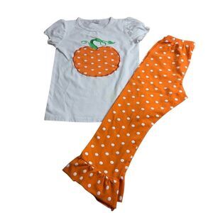 Thanksgiving Pumpkin Matching outfit 5/6
